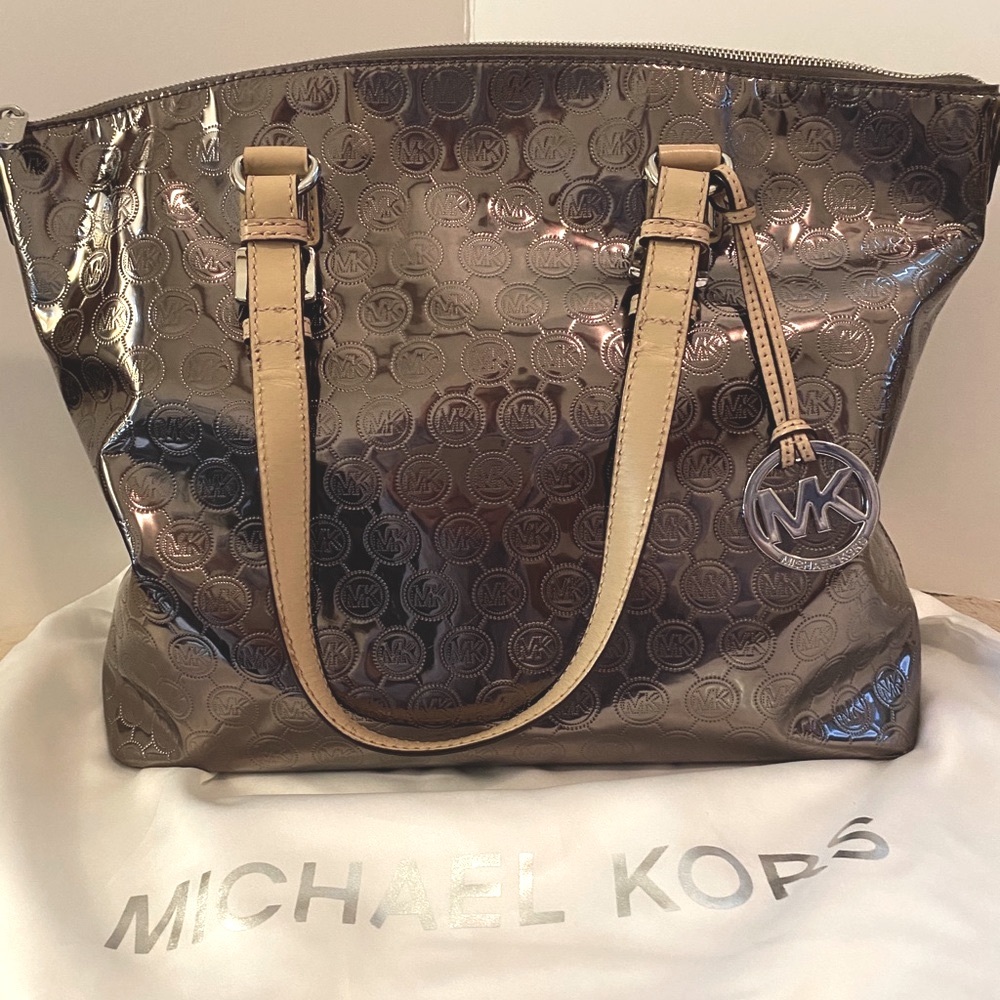 Michael Kors Metallic Tote